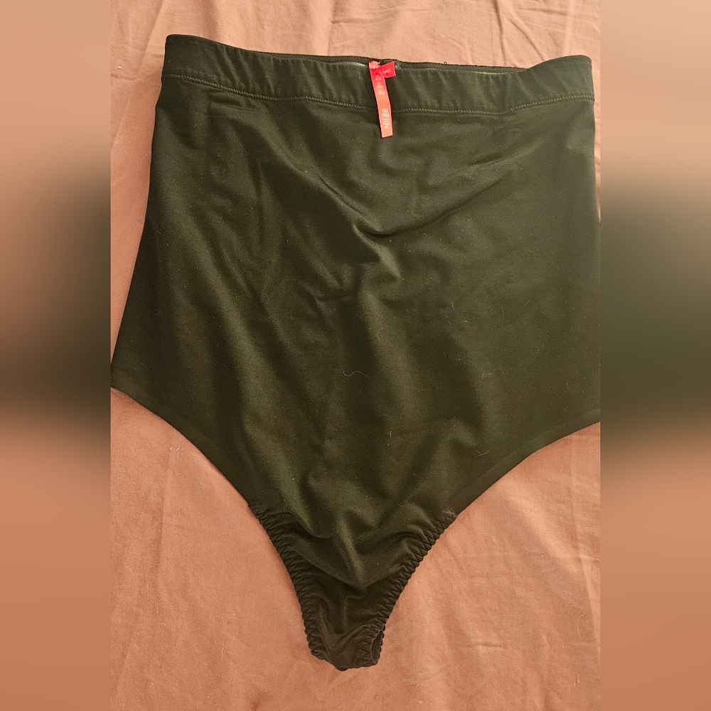 Spanx shape Black High-Waisted thong